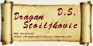 Dragan Stoiljković vizit kartica